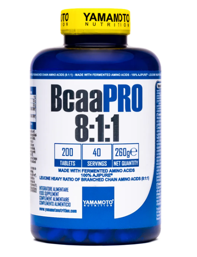 Bcaa PRO 8:1:1 Ajinomoto® Ajipure® 200 compresse