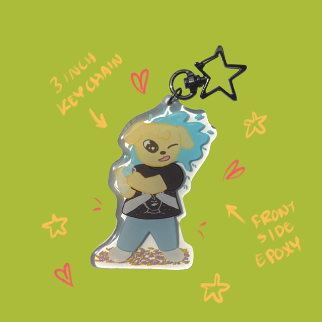 Stray Kids Keychain | Seungmin PuppyM ATE 