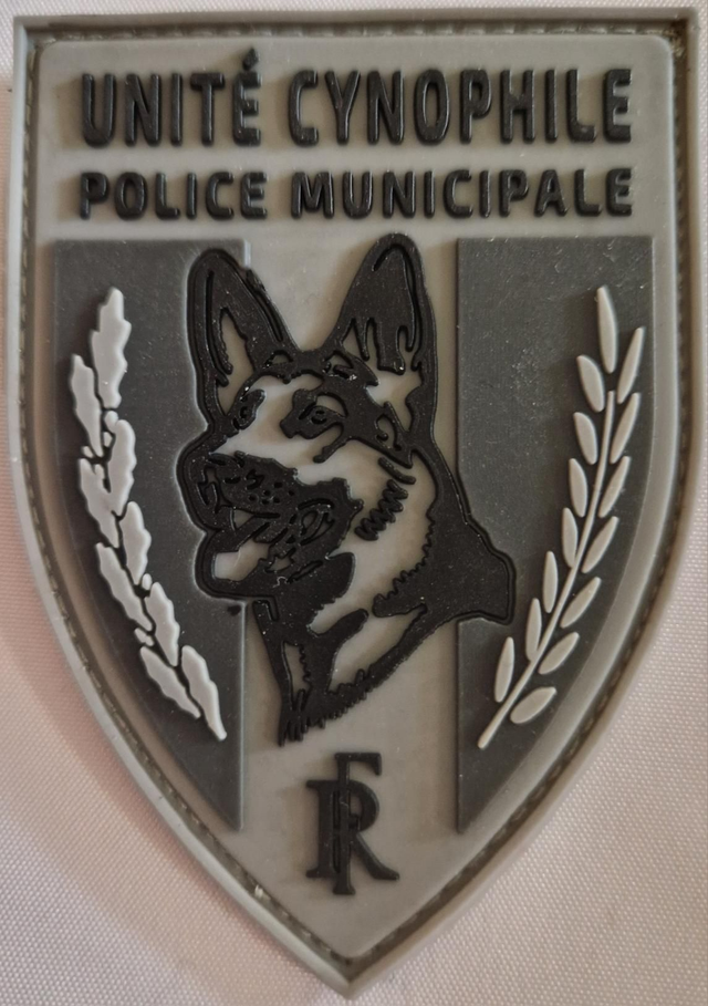 Patch PM K9 Unité Cynophile &quot;petit fer&quot;