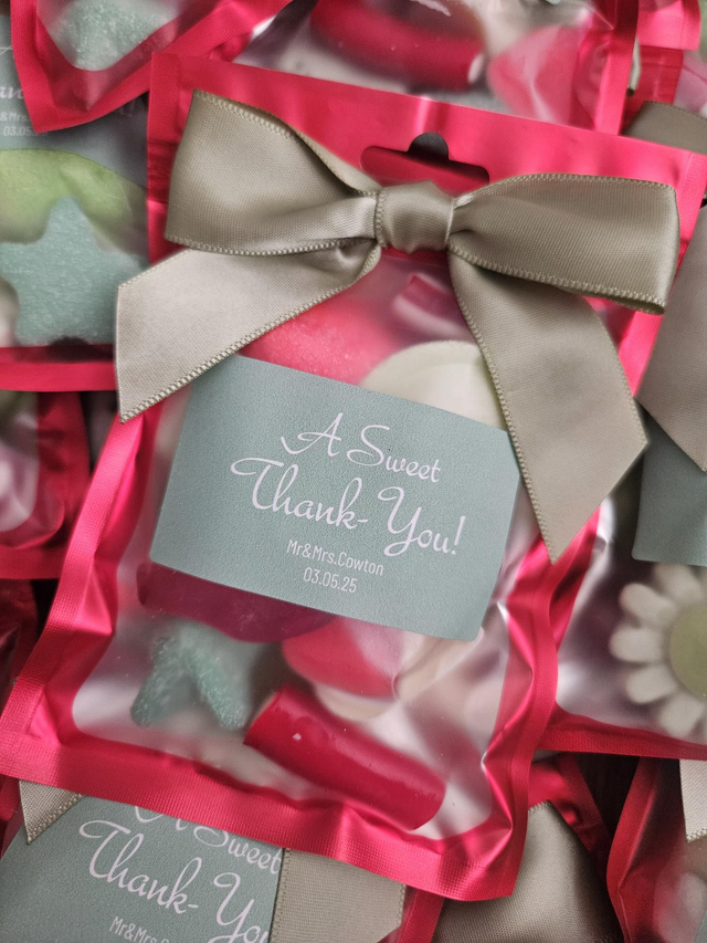 Luxury wedding pouches 