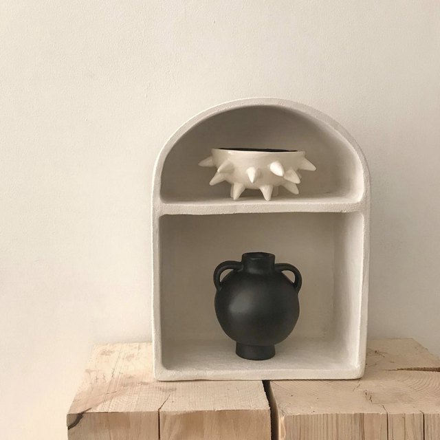 𐃢 Vase AMPHORE NOIRE