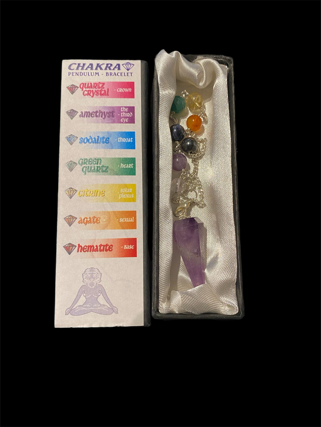 Amethyst Chakra Pendulum / Bracelet