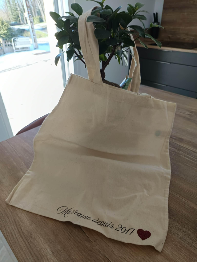 Tote bag Marraine depuis
