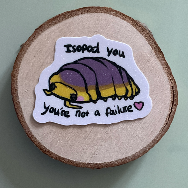 isopod sticker 