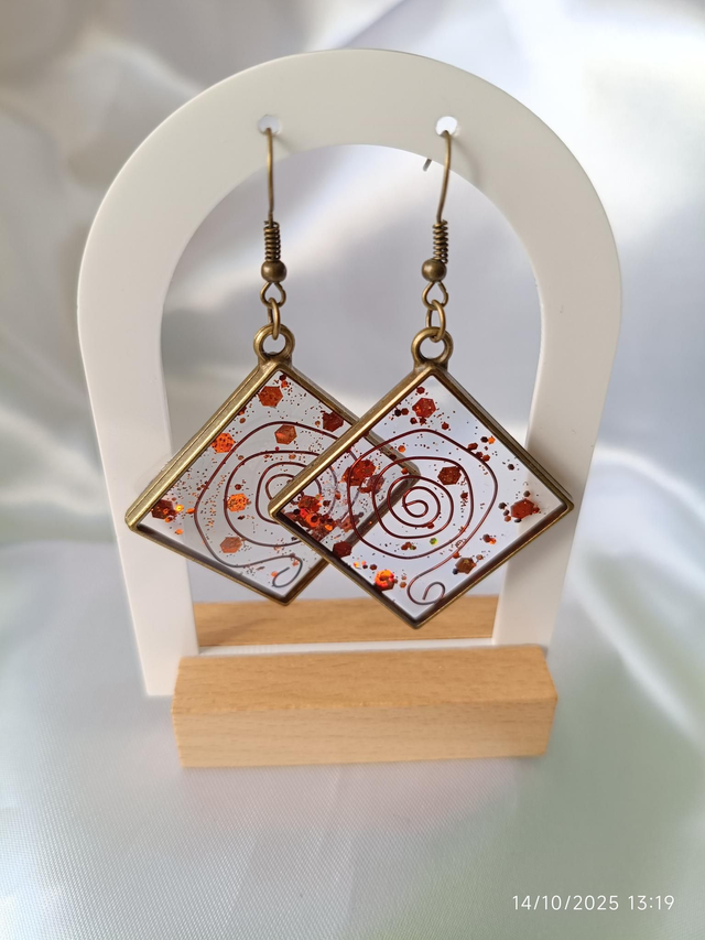 Boucle d'oreille Élan Cosmique