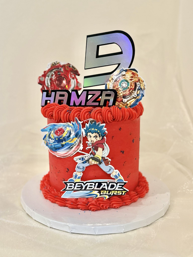 Beyblade Red Birthday