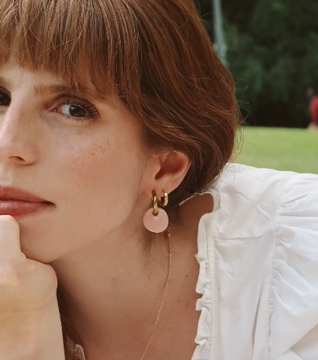 Boucles d'oreilles Rosée