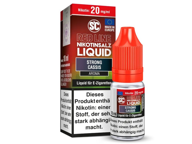 SC - Red Line - Strong Cassis - Nikotinsalz Liquid