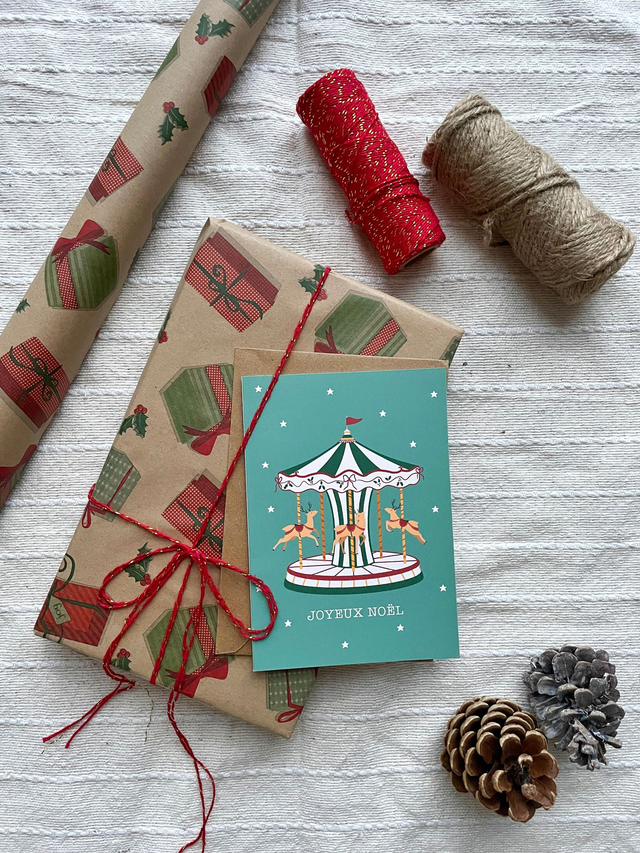Noël - Carrousel Carte