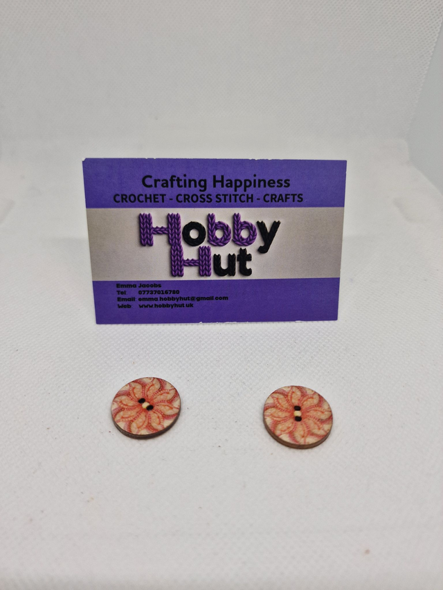 Vintage Style Buttons (11) 2cm