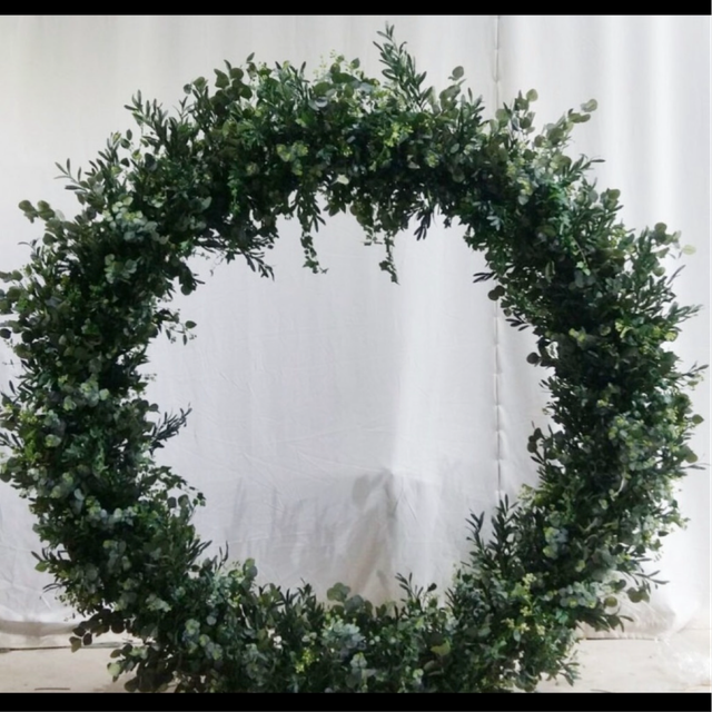 Wall Hire - Foliage Hoop 