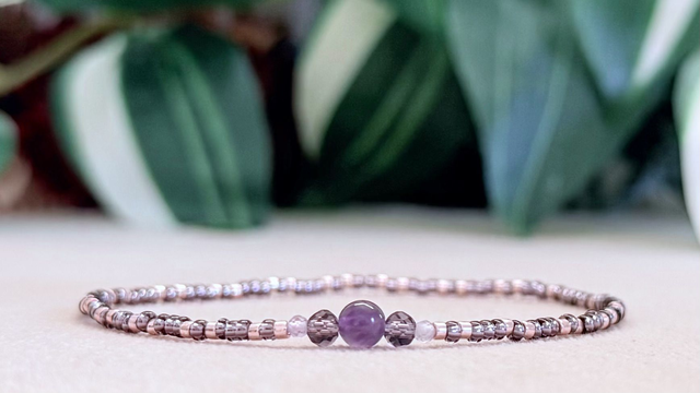 Bracelet | Améthyste - Trio 4