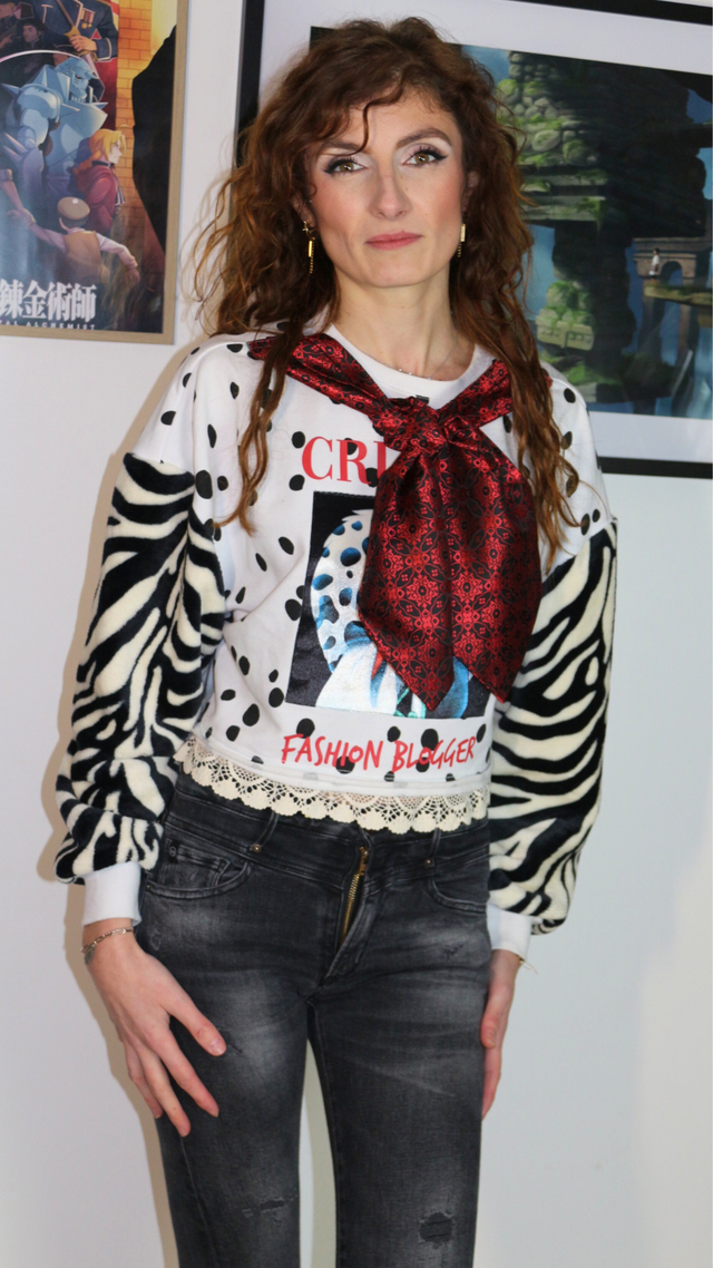 Sweat Recyclé Disney Cruella – Taille S