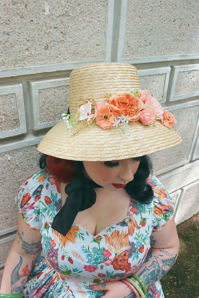 Chapeau cloche • Cottage core