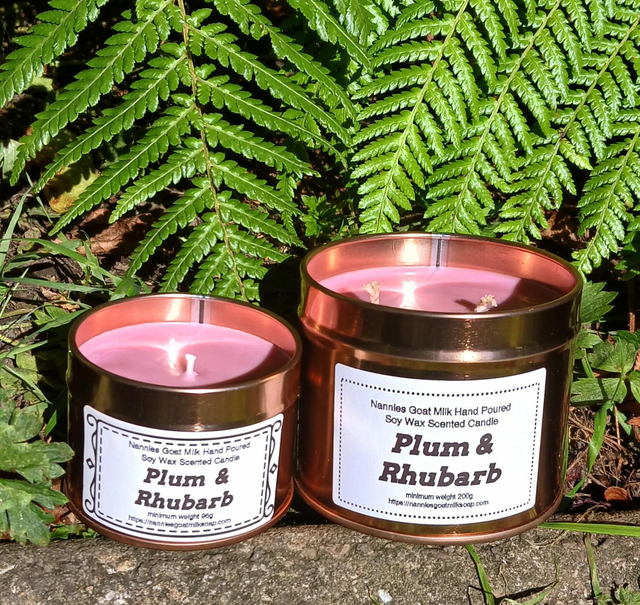 Plum &amp; Rhubarb Candle