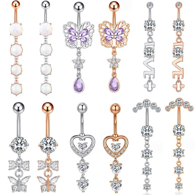 Piercings en acier inoxydable ALL2019