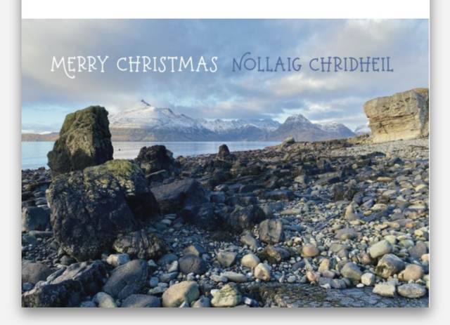 Elgol Christmas card - Beach