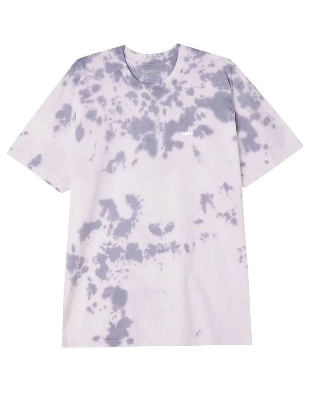 BLA047329 - OBEY BOLD 2 ORGANIC SOFT CLOUDY TIE DYE TEE