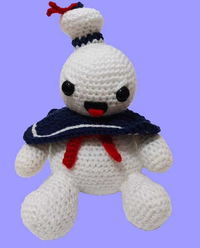 Stay Puft Marshmallow Man - Angry Face