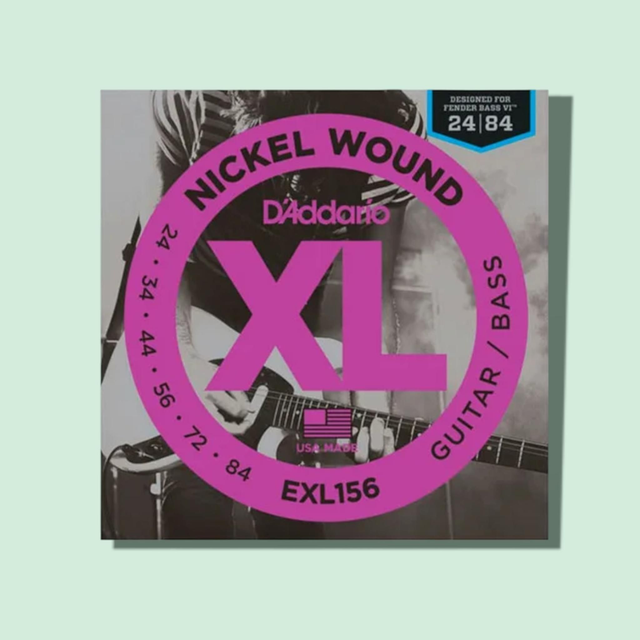 562 - Encordoamento Guitar/Bass Baixo Fender 6C 024 EXL156 Daddario Cód 562