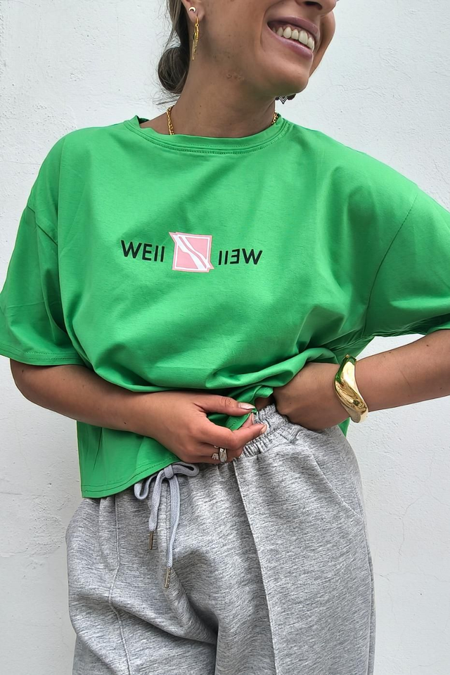 Camiseta Weii Verde