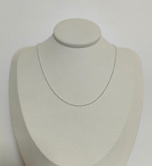 Chaîne Forçat 1.7 mm 40 cm Argent 925