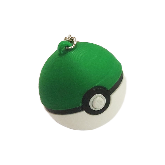 Pokeball Keyring