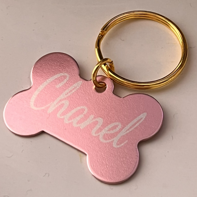 Médaille d’identification gravée au laser