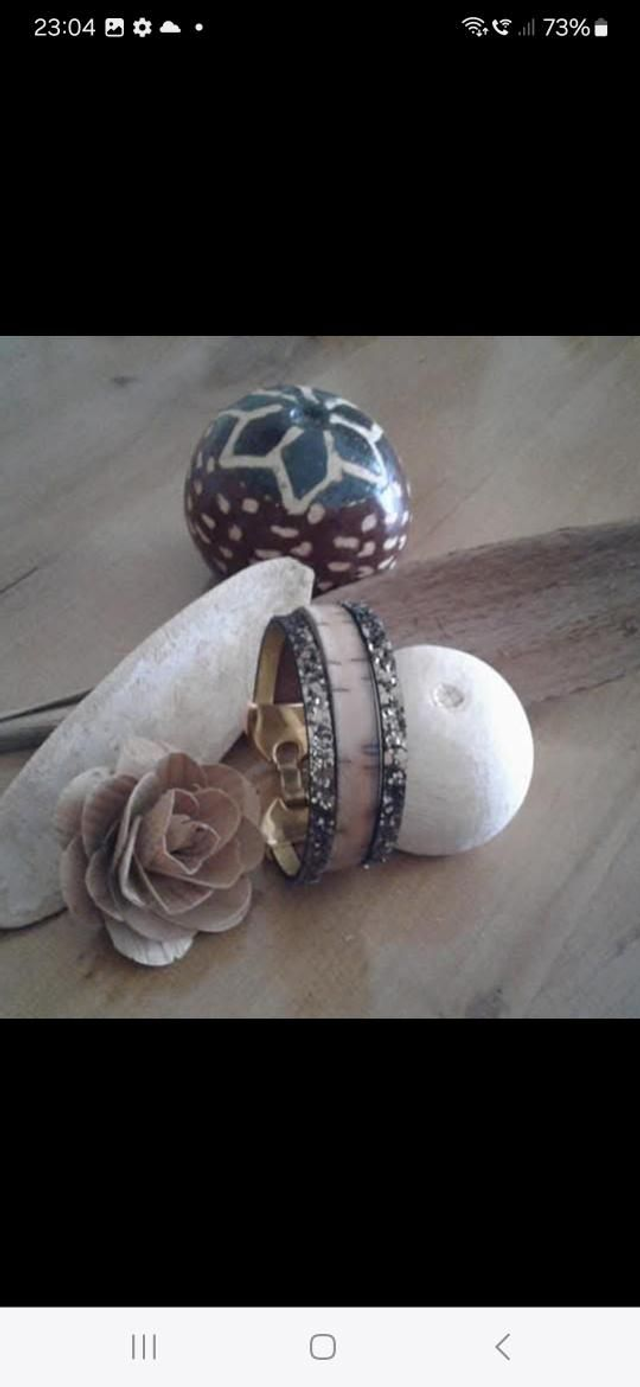 Bracelet cuir fantaisie 