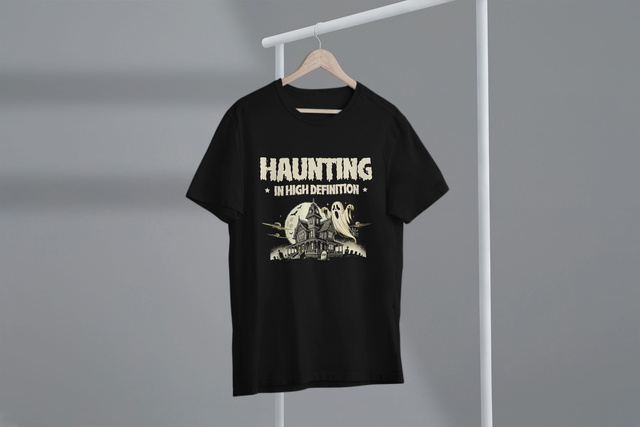 Haunting In High Definition, Halloween Humor, Tech Spooks. Spuk in High Definition, Halloween-Humor, Technik-Gespenster