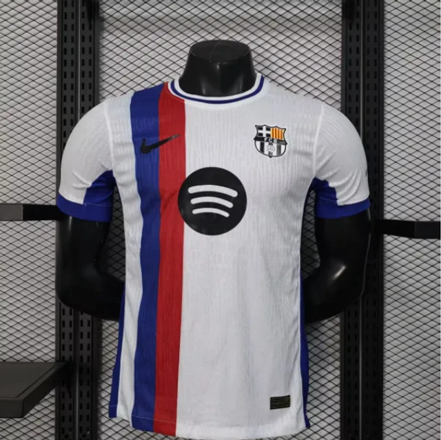 Camiseta F. C Barcelona EDICIÓN ESPECIAL - (Blanca)- Versión Jugador - 25-26