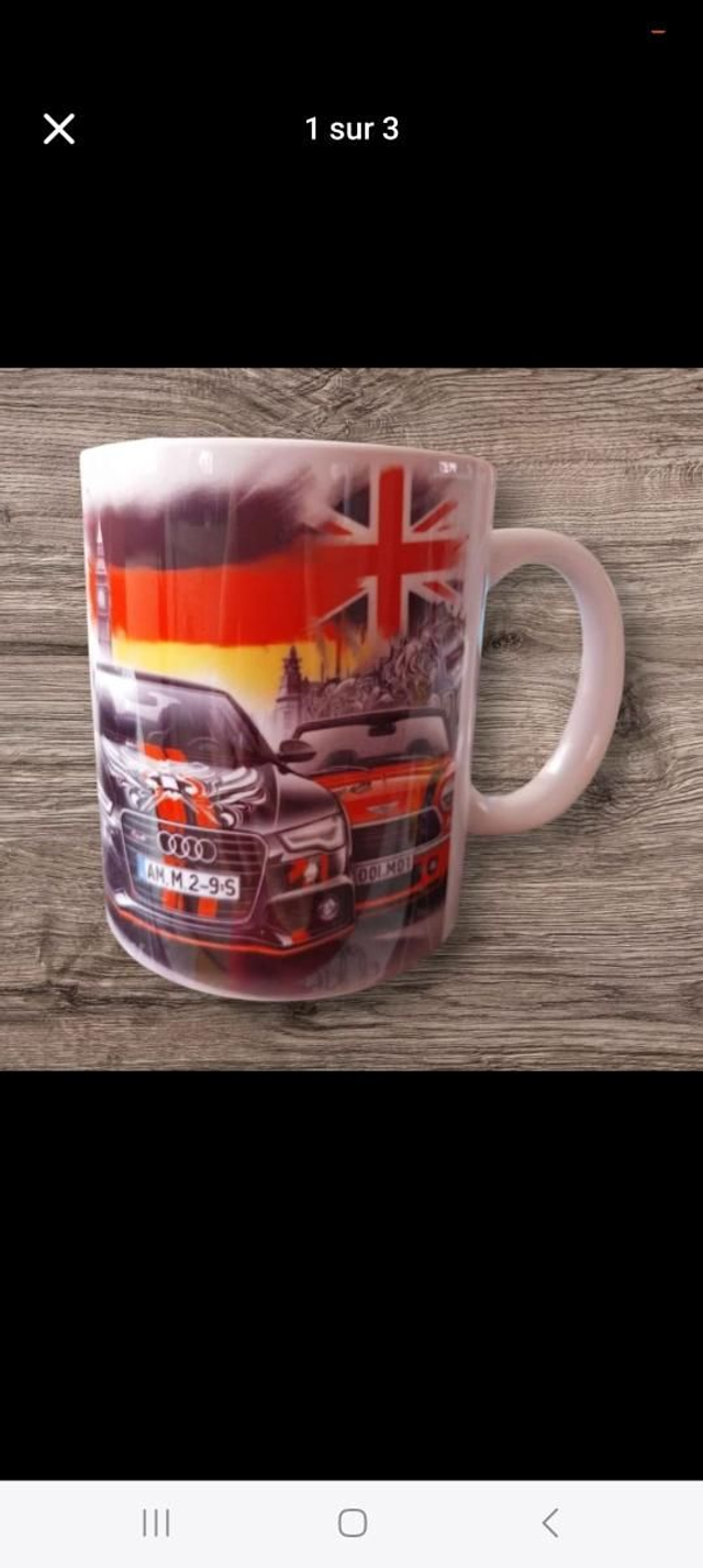 Mug Audi VS Mini cooper 