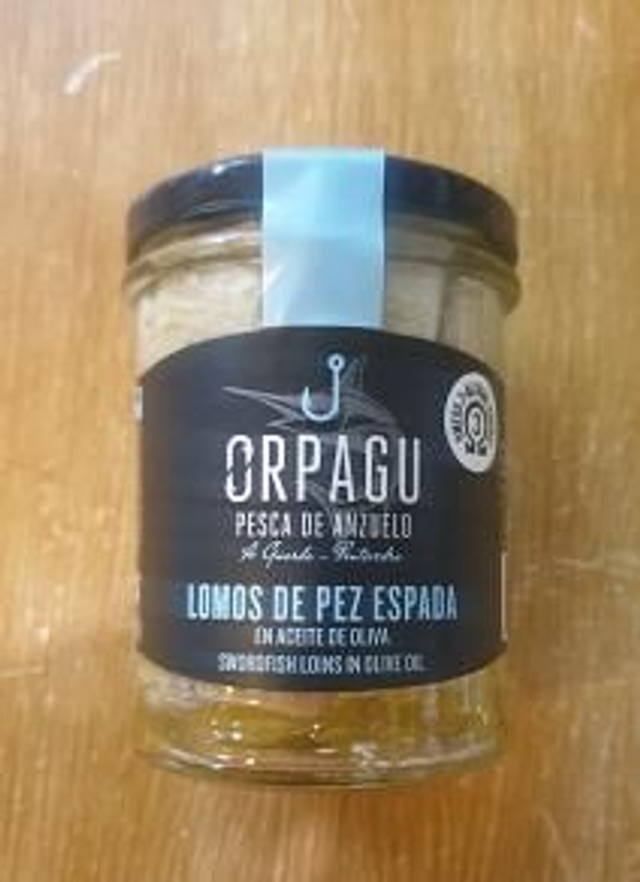 Lomos de Pez Espada en aceite de oliva ORPAGU