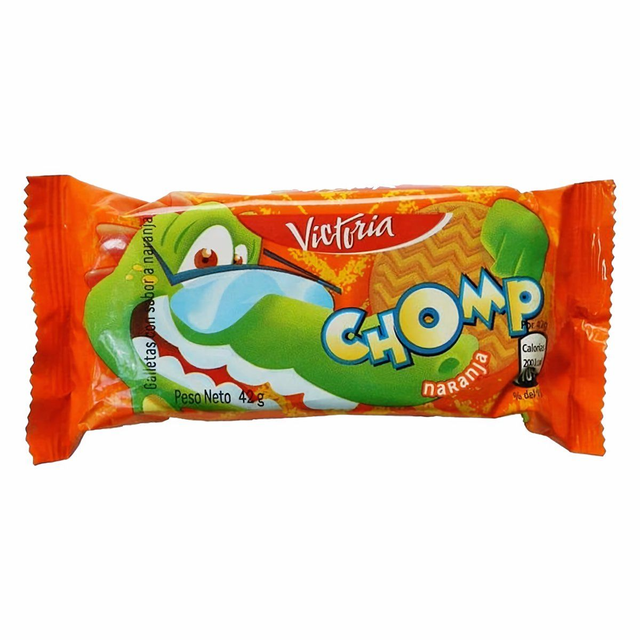 Galletas CHOMP Naranja Unidad