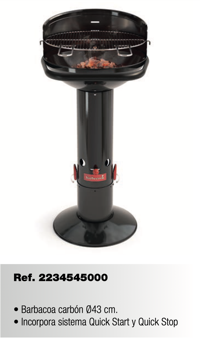 Barbacoa a carbón   mod. Loewy 45