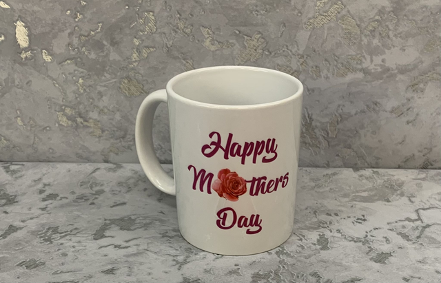 Happy mothers day mug - flowers