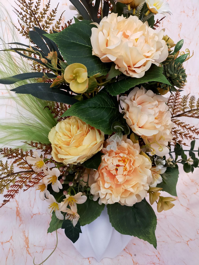 Composizione Finto Secco 60 Cm