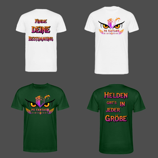 T-Shirt Logo Weiß unisex Größe XXL