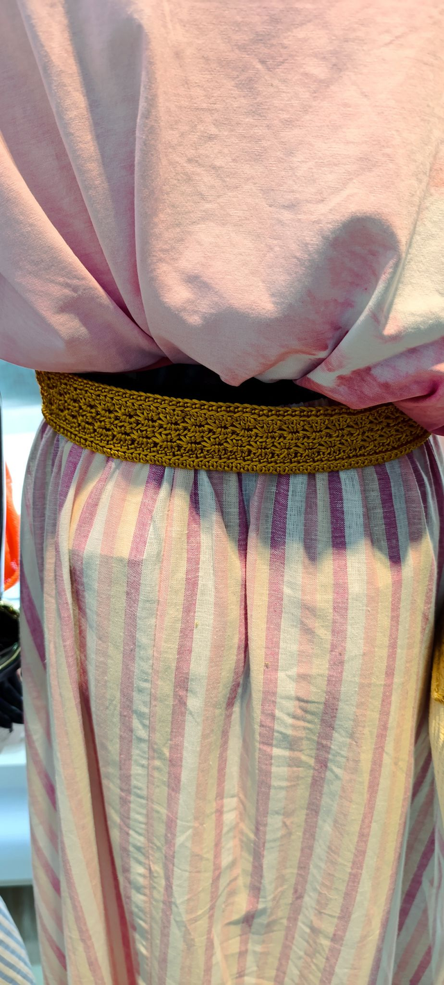 Cinturón Crochet estilo BoHo