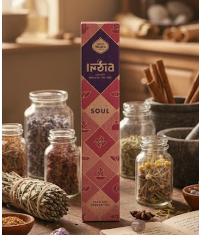 Incienso Masala Alma, calma y conexión.