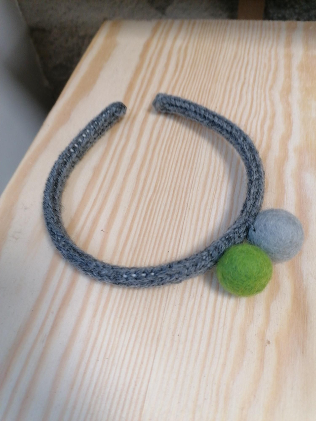 Serre Tête En Laine 