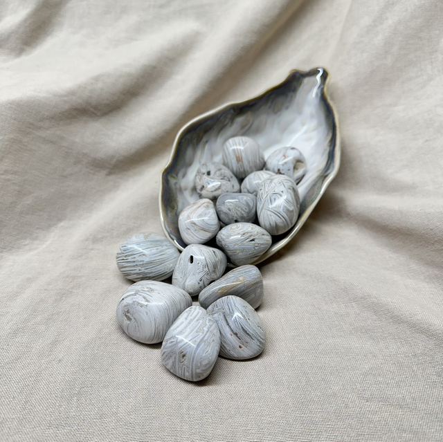 Mexican Lace Agate Tumble 