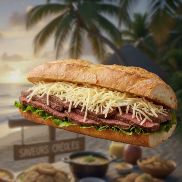 Sandwich S9 : Steak, Fromage