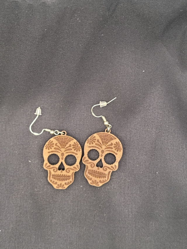 Boucles d'Oreilles Tête Mexicaine