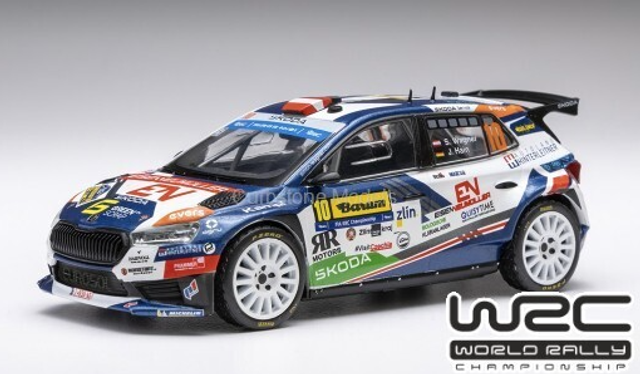 Skoda Fabia RS Rally2 2024 IXO 1:43