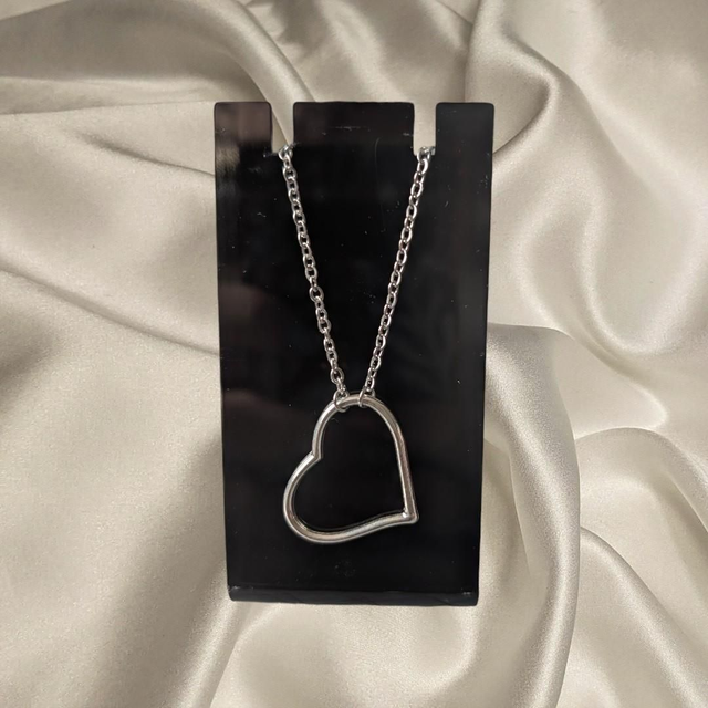 Collier gros cœur 