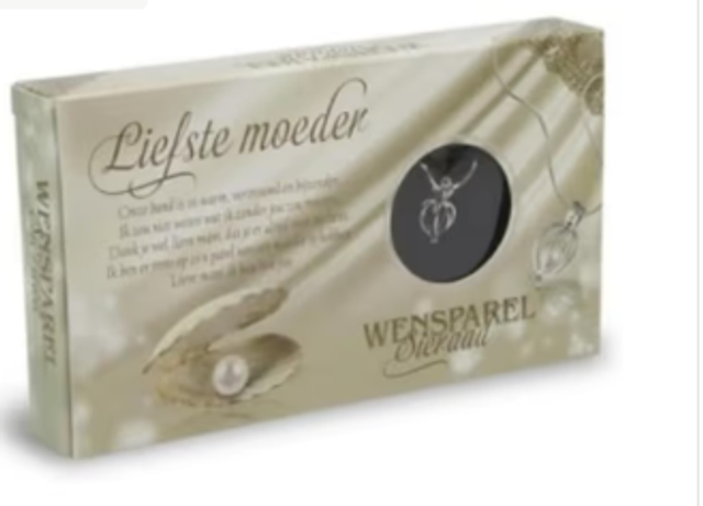 Luxe Wensparel sieraad Liefste Moeder