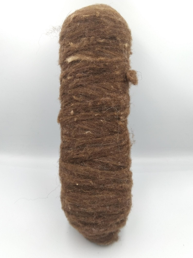 Nappe cardée - ruban ( Noir du Velay)