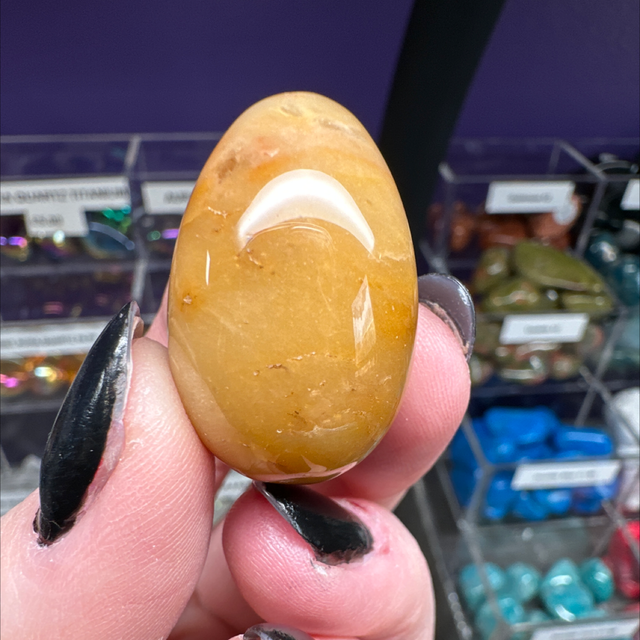 Yellow Aventurine Mini Egg