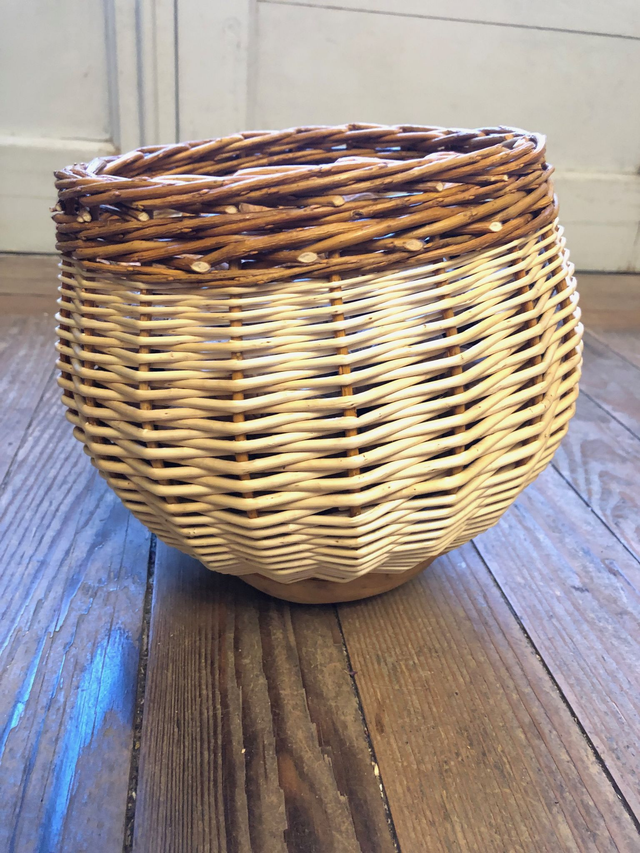 Contenant osier/gourde